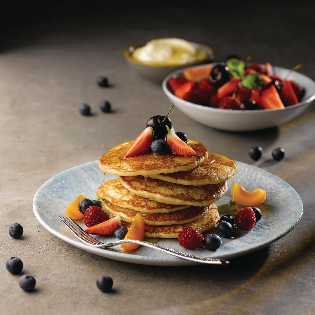 Churchill Stone Coupe Bowls Aquamarine 40oz 248mm (Pack of 12) - FA623 Bowls Churchill