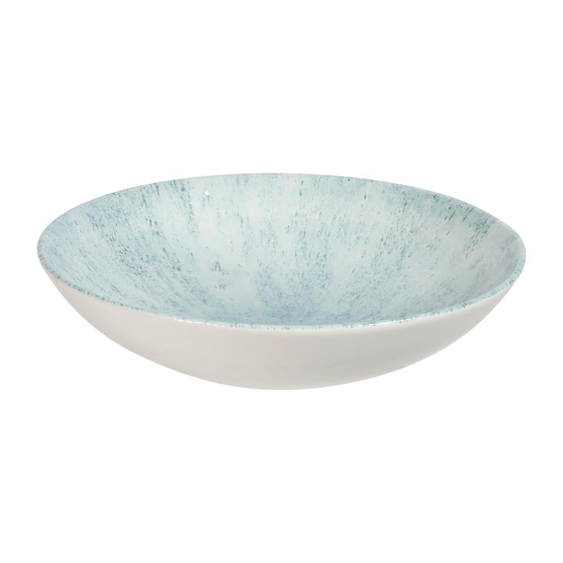 Churchill Stone Coupe Bowls Aquamarine 15oz 182mm (Pack of 12) - FA622 Bowls Churchill