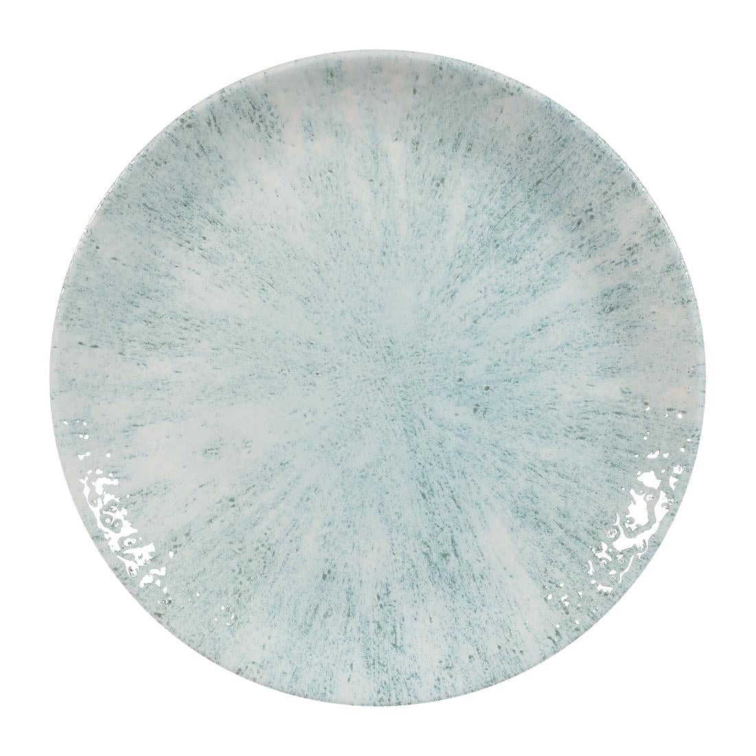 Churchill Stone Coupe Plates Aquamarine 217mm (Pack of 12) - FA625 Plates Churchill