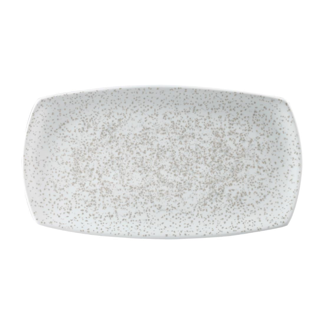 Churchill Menu Shades Caldera Rectangular Plates Chalk White 190 x 355mm - FA653 Plates Churchill