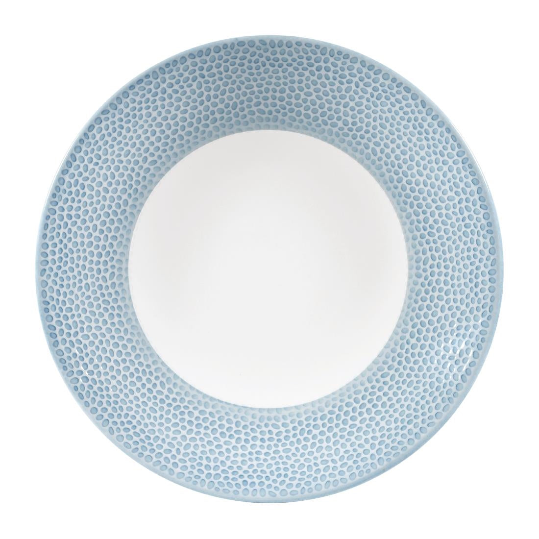 Churchill Isla Deep Coupe Plates Ocean Blue 225mm (Pack of 12) - FA684 Plates Churchill