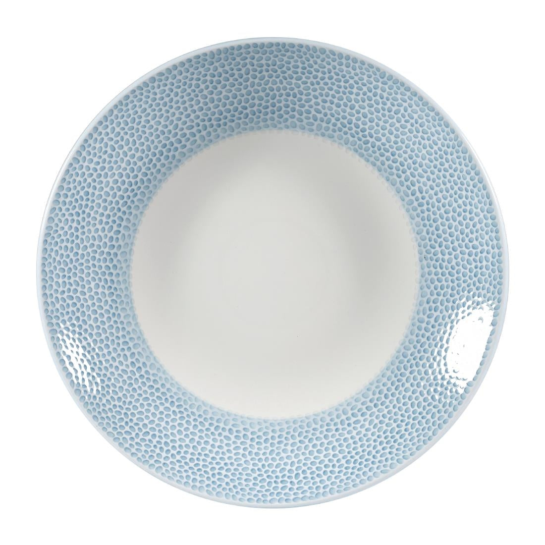 Churchill Isla Deep Coupe Plates Ocean Blue 255mm (Pack of 12) - FA685 Plates Churchill