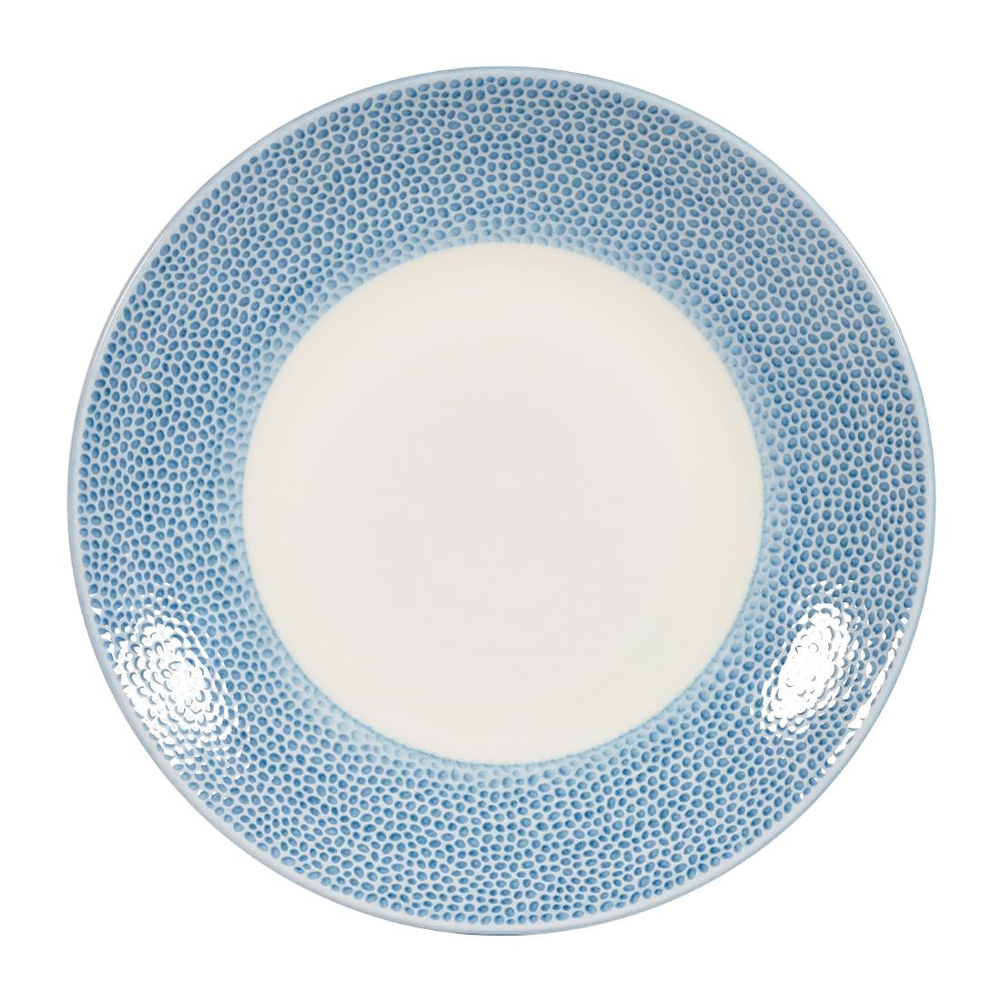 Churchill Isla Deep Coupe Plates Ocean Blue 281mm (Pack of 12) - FA686 Plates Churchill