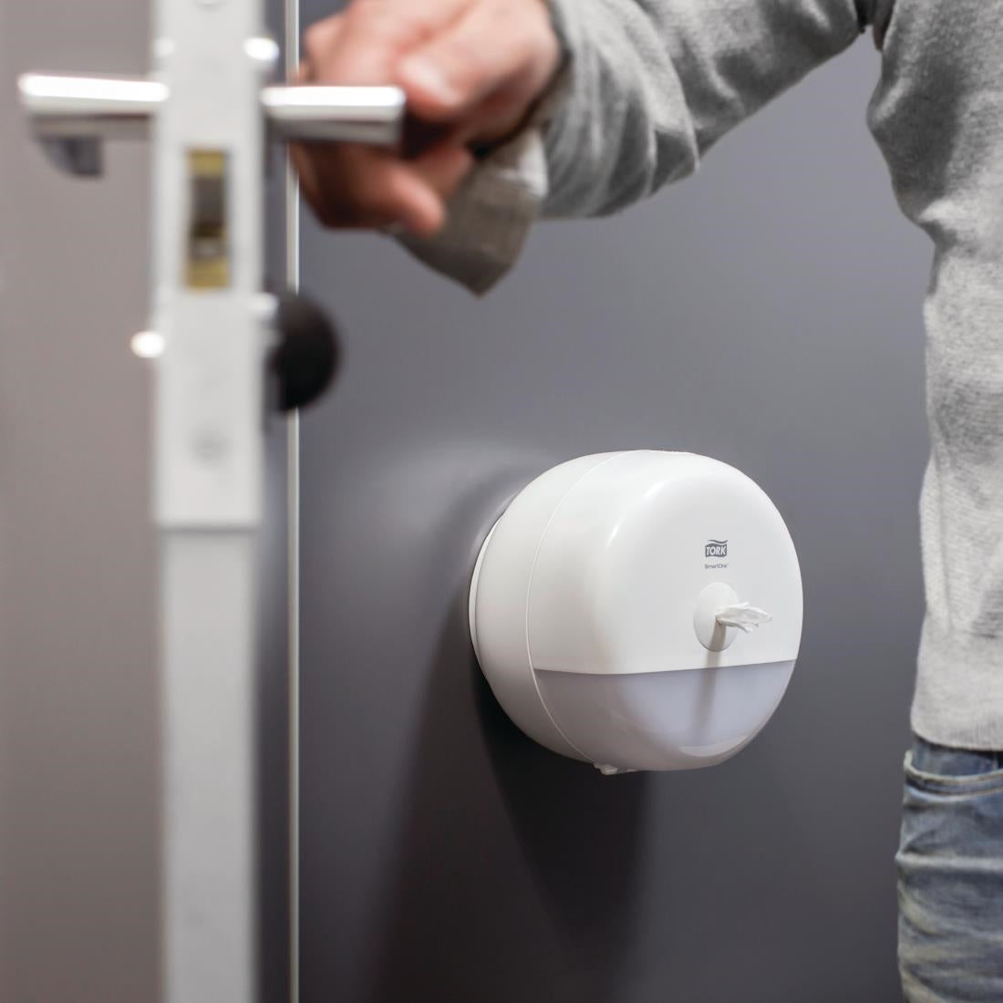 Tork SmartOne Mini Toilet Roll Dispenser White - FA701 Tork