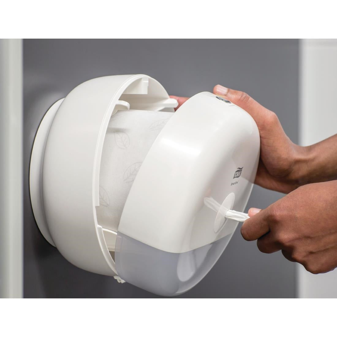 Tork SmartOne Mini Toilet Roll Dispenser White - FA701 Tork