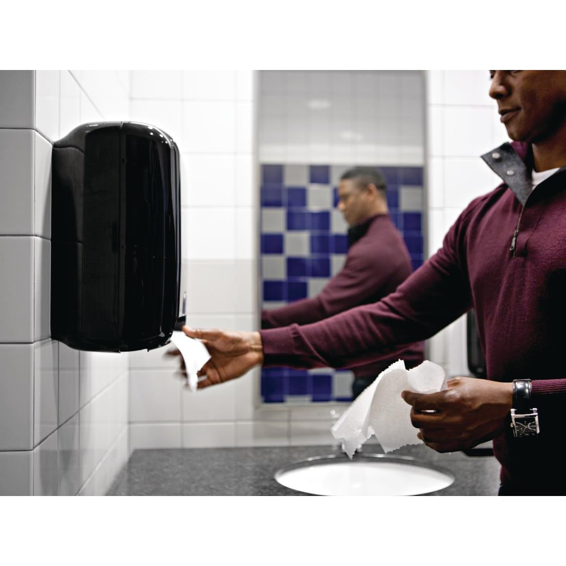 Tork Matic Extra-Long Hand Towel Rolls 1-Ply 280m (Pack of 6) - FA706 Tork