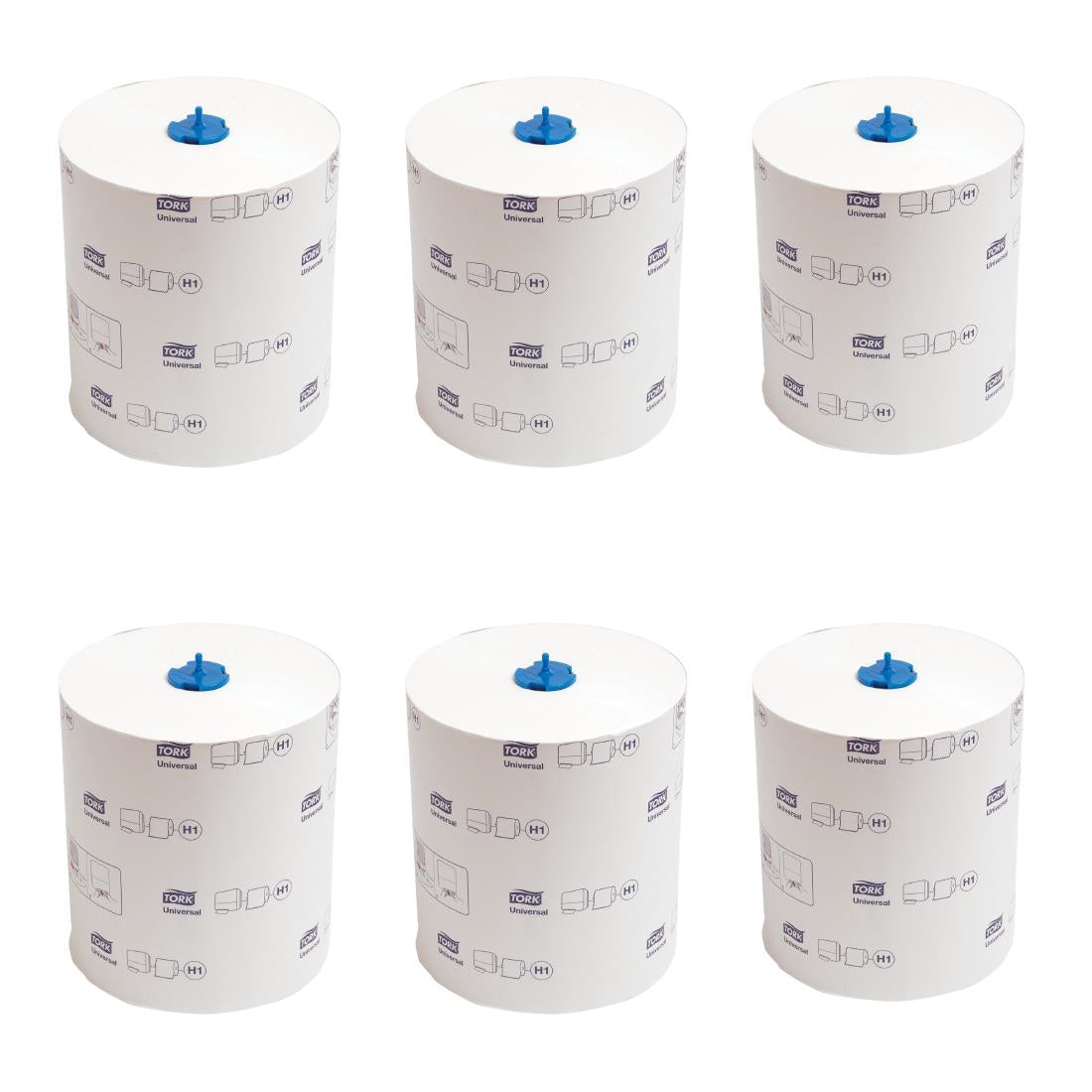 Tork Matic Extra-Long Hand Towel Rolls 1-Ply 280m (Pack of 6) - FA706 Tork