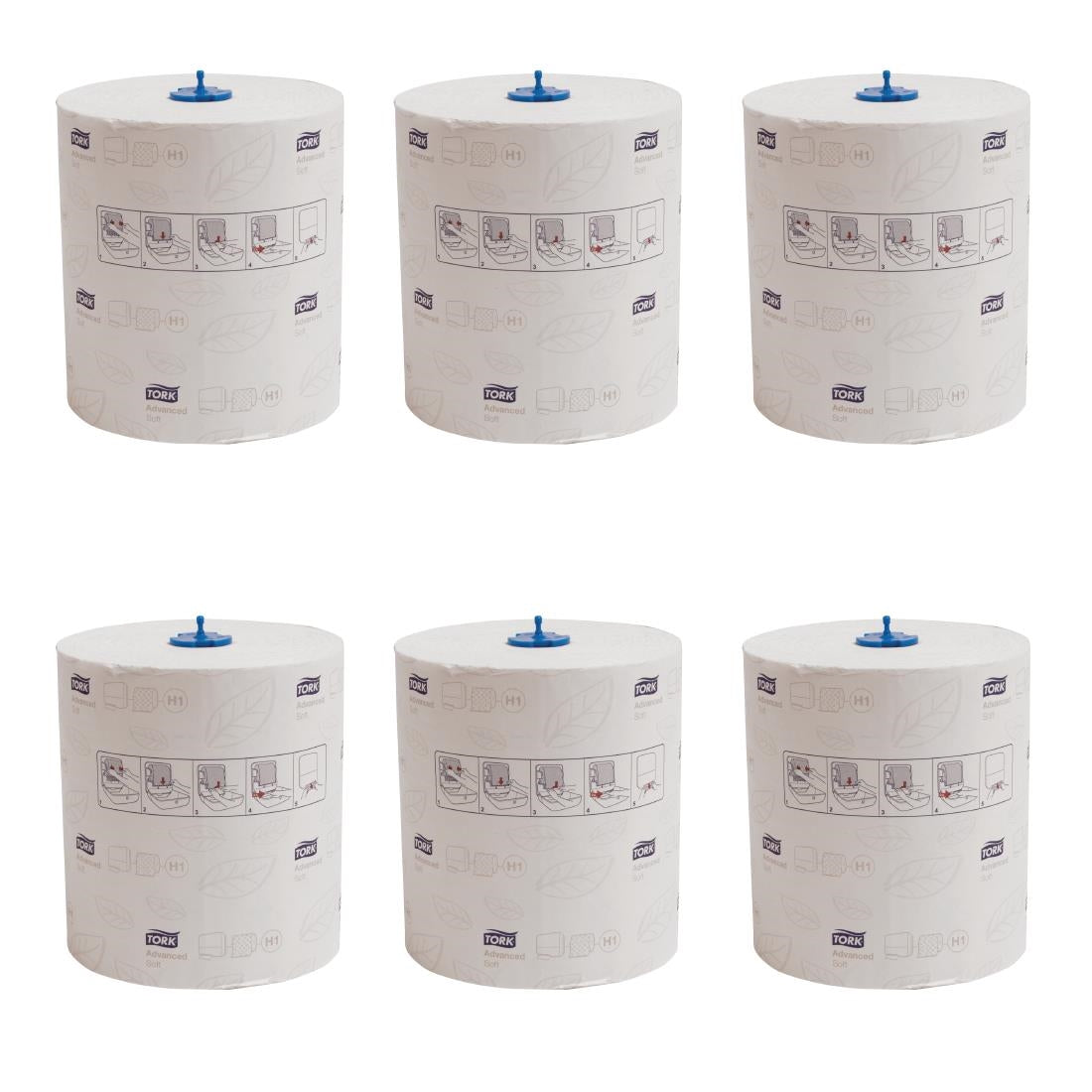 Tork Advanced Hand Towel Rolls 2-Ply 150m (Pack of 6) - FA707 Tork