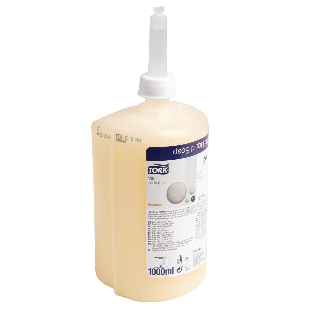Tork Perfumed Mild Liquid Hand Soap 1Ltr (Pack of 6) - FA714 Tork