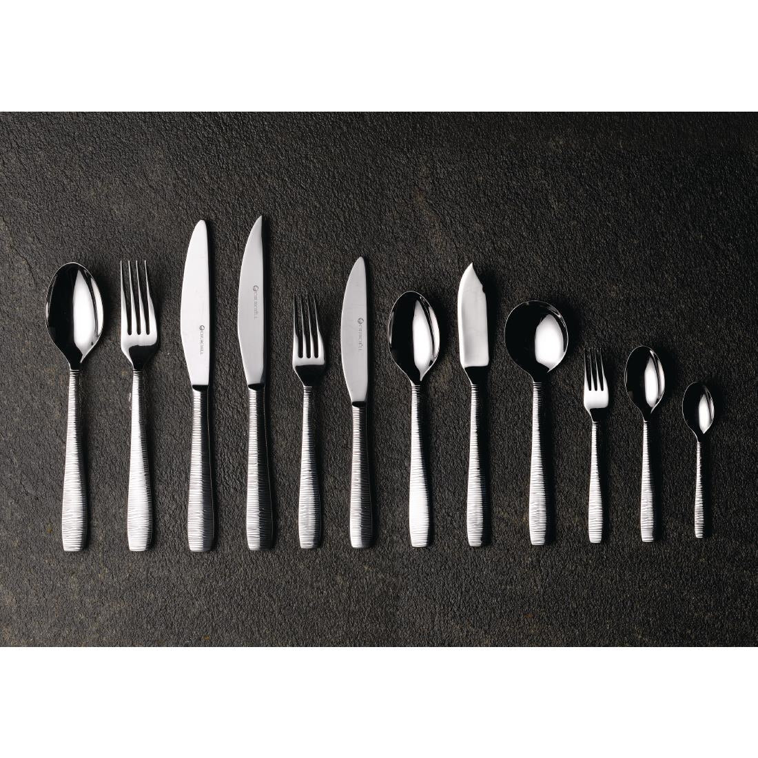 Churchill Bamboo Cake Forks (Pack of 12) - FA717 Churchill Cutlery Churchill