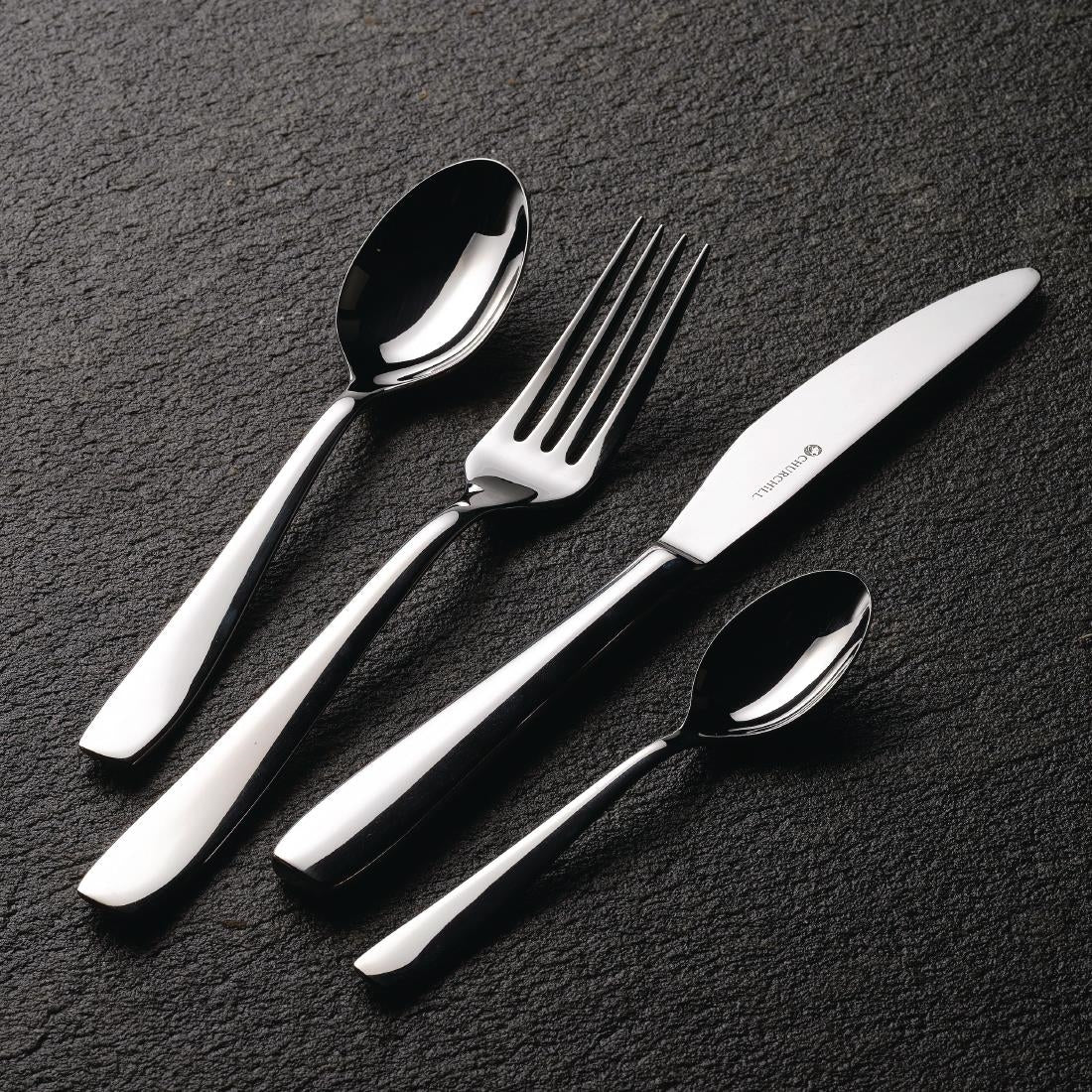 Churchill Cooper Dessert Spoons (Pack of 12) - FA732 Spoons Churchill