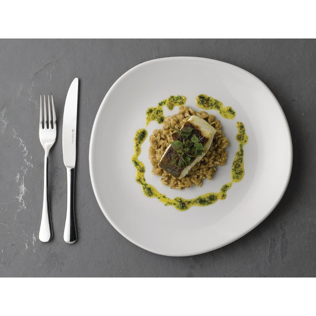 Churchill Organic White Round Plate 286mm (Pack of 12) - DM451 Plates Churchill