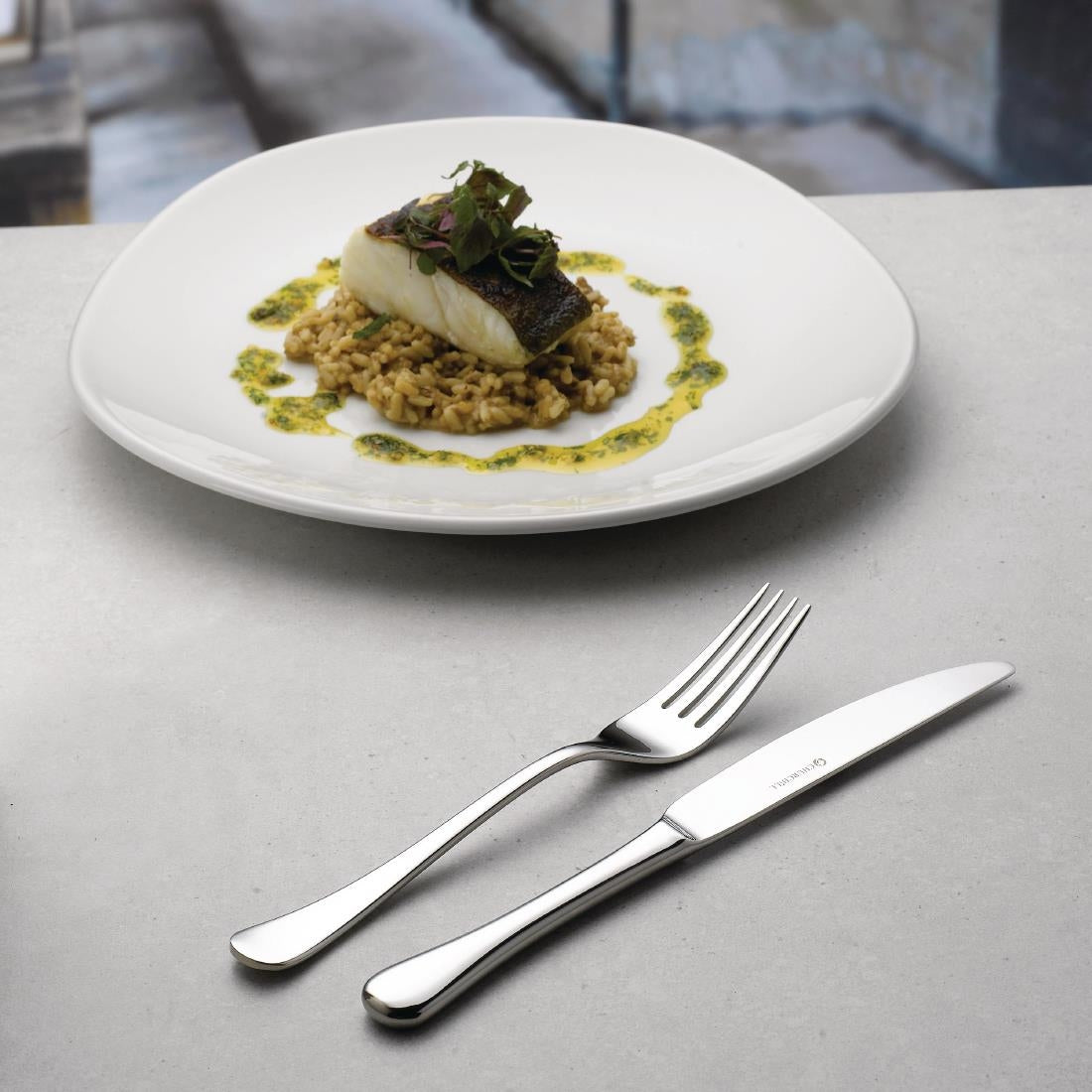 Churchill Organic White Round Plate 286mm (Pack of 12) - DM451 Plates Churchill