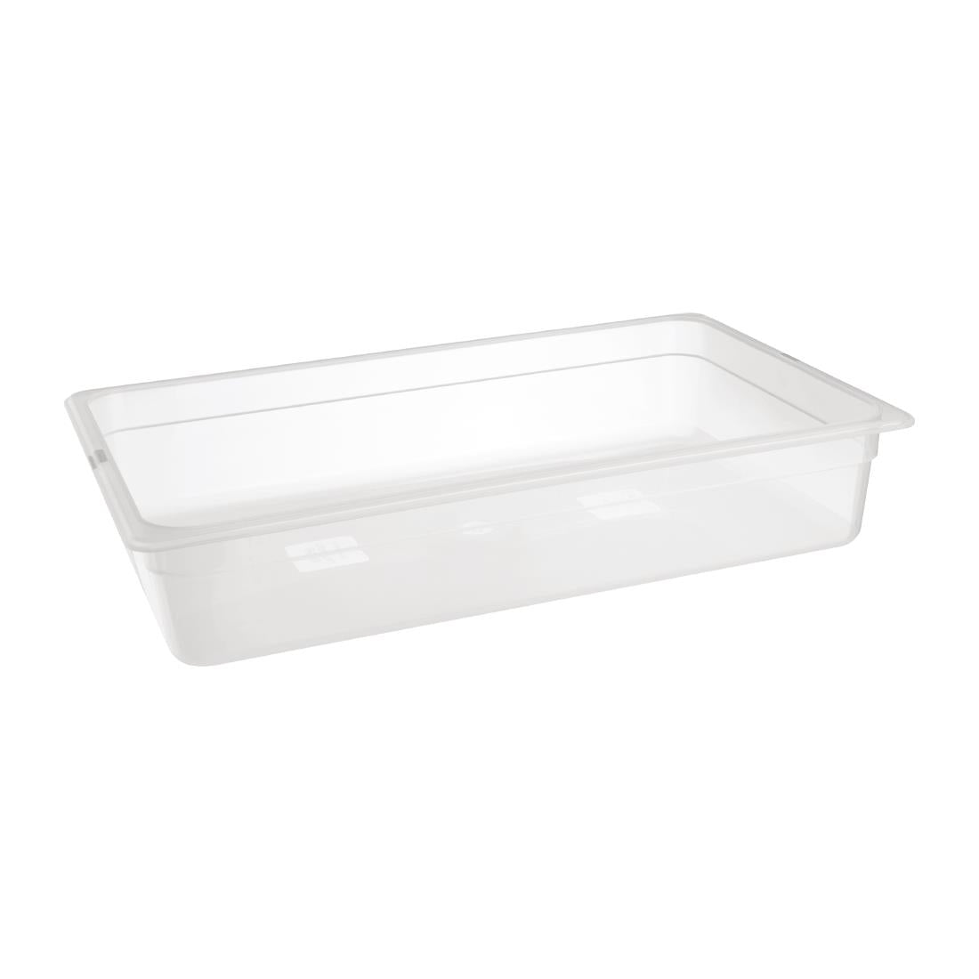 Nisbets Essentials Polypropylene 1/1 Gastronorm 100mm - FA820 Nisbets Essentials