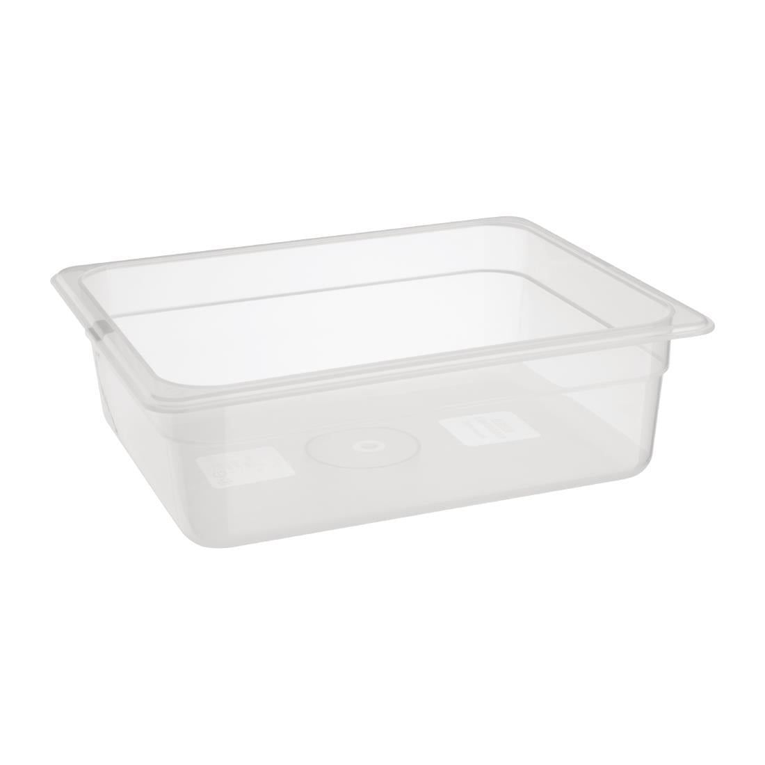 Nisbets Essentials Polypropylene 1/2 Gastronorm 100mm - FA823 Nisbets Essentials
