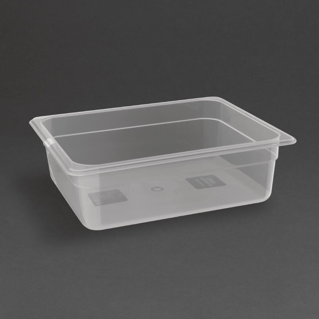 Nisbets Essentials Polypropylene 1/2 Gastronorm 100mm - FA823 Nisbets Essentials