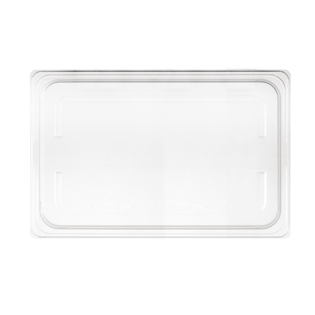 Nisbets Essentials Polypropylene 1/1 Gastronorm Lid Clear - FA826 Nisbets Essentials