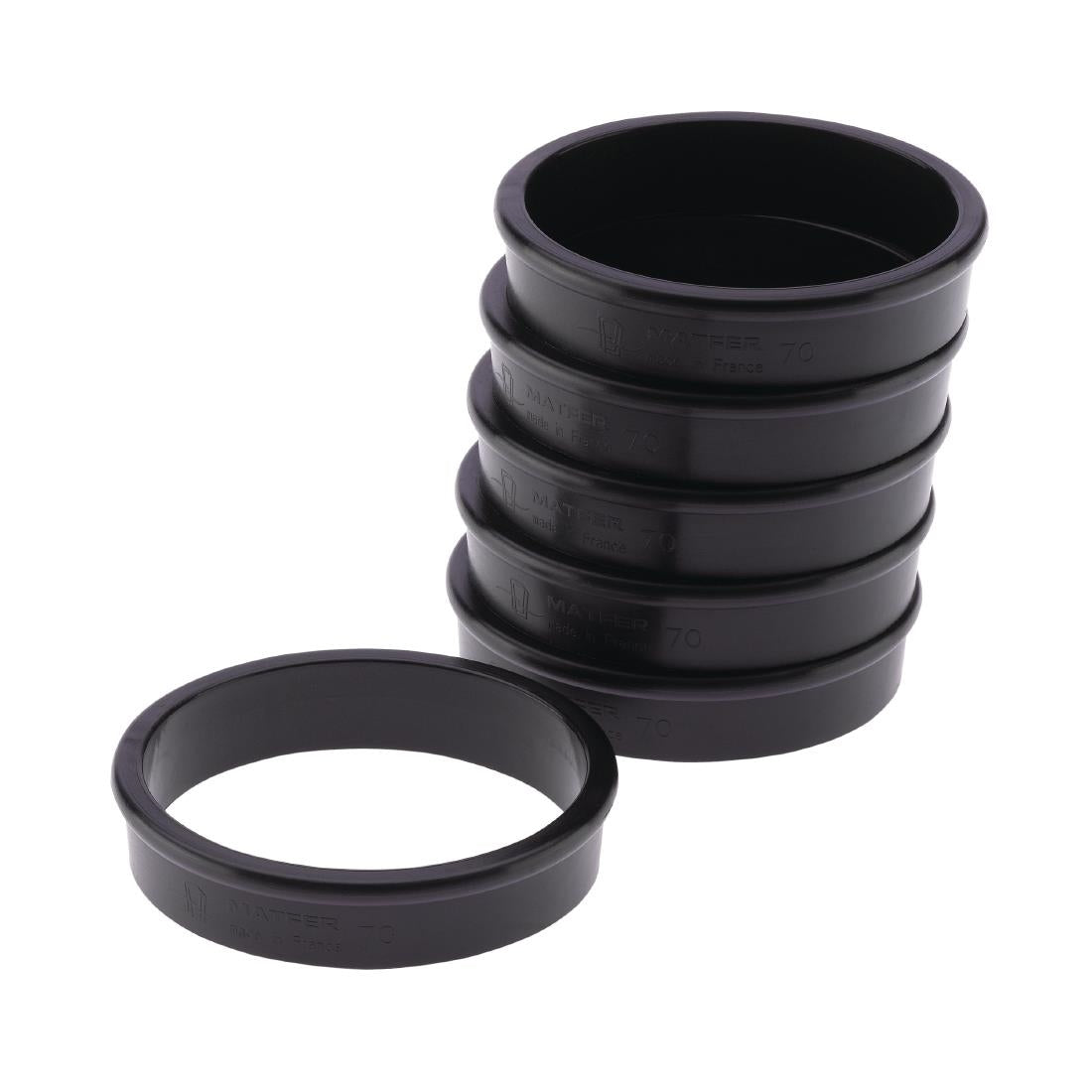 Matfer Bourgeat Exoglass Tart Ring 70mm - FA982 Matfer Bourgeat