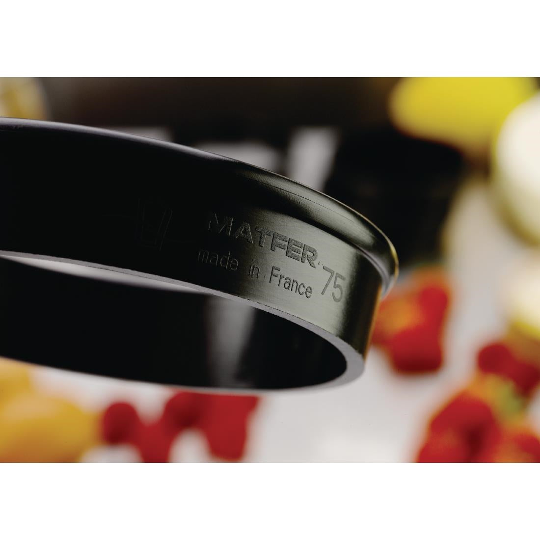 Matfer Bourgeat Exoglass Tart Ring 75mm - FA983 Matfer Bourgeat