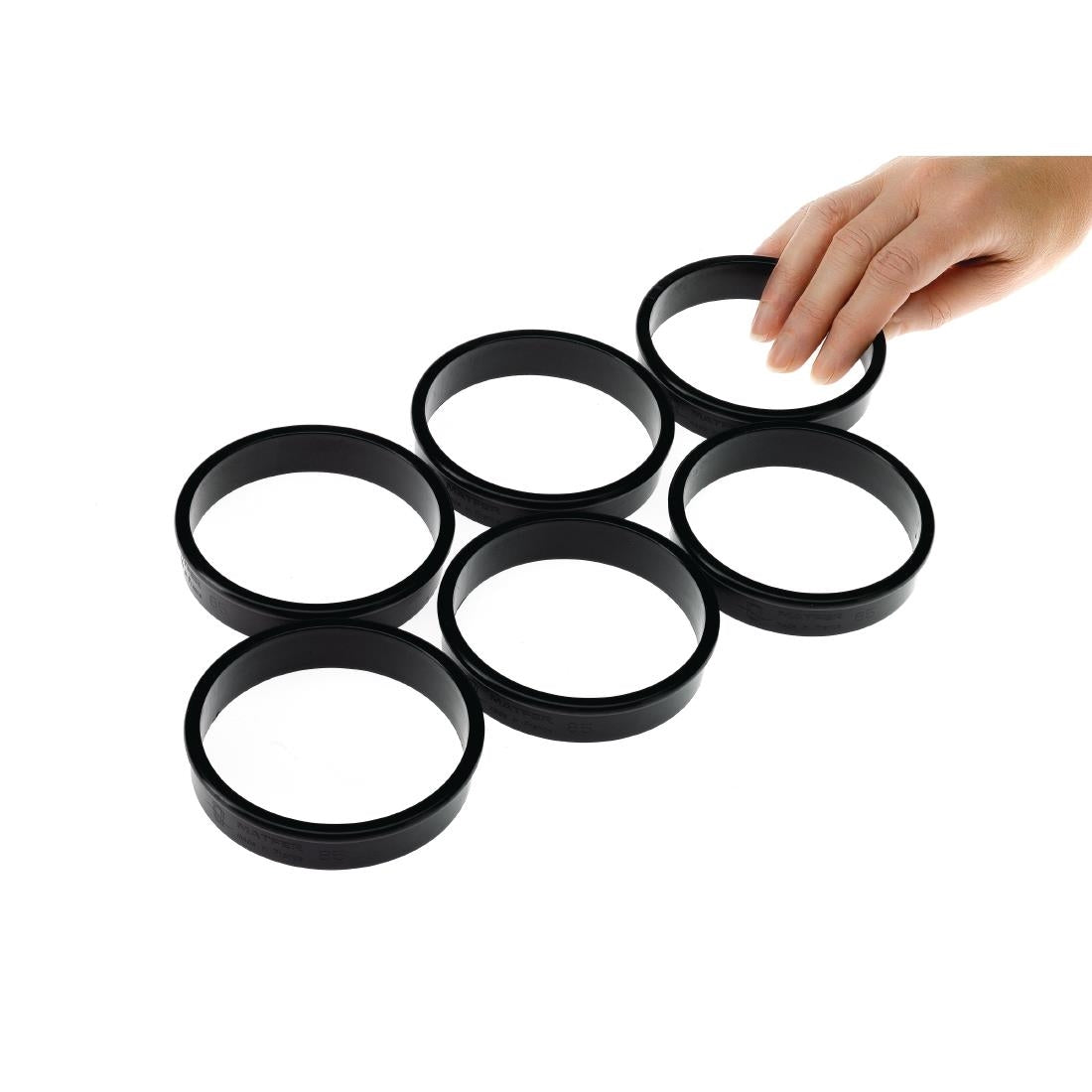 Matfer Bourgeat Exoglass Tart Ring 85mm - FA985 Matfer Bourgeat