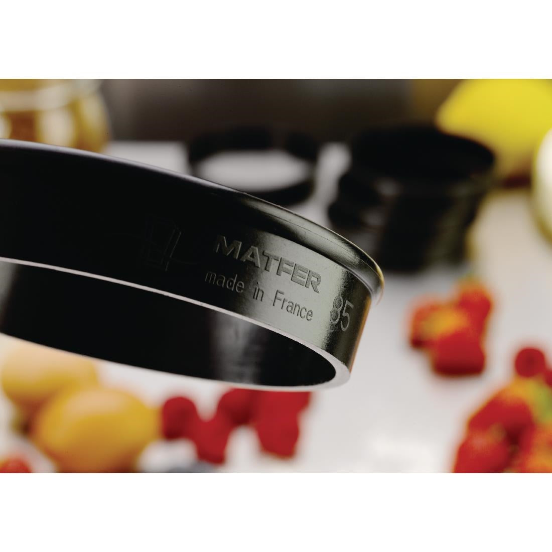 Matfer Bourgeat Exoglass Tart Ring 85mm - FA985 Matfer Bourgeat