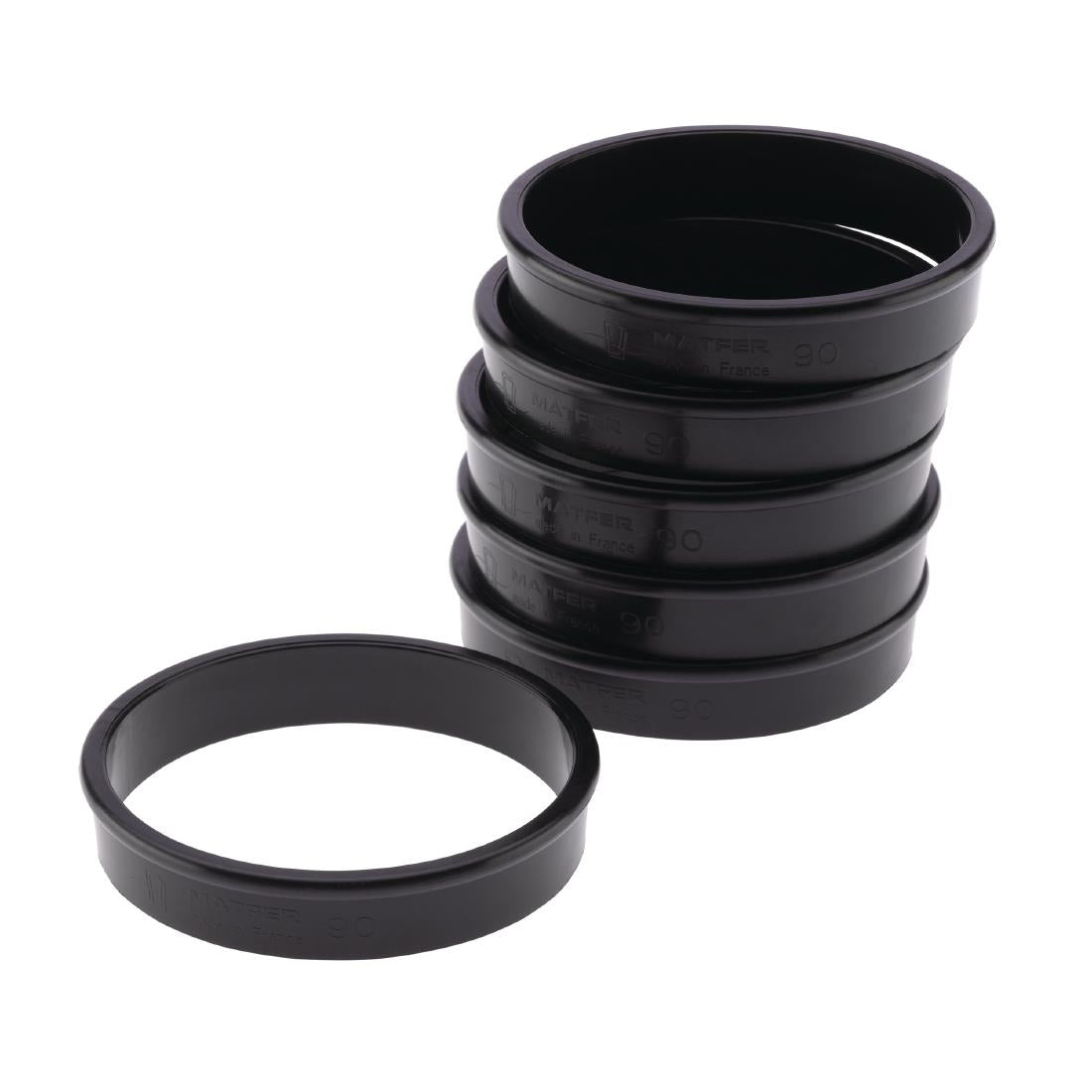 Matfer Bourgeat Exoglass Tart Ring 90mm - FA986 Matfer Bourgeat