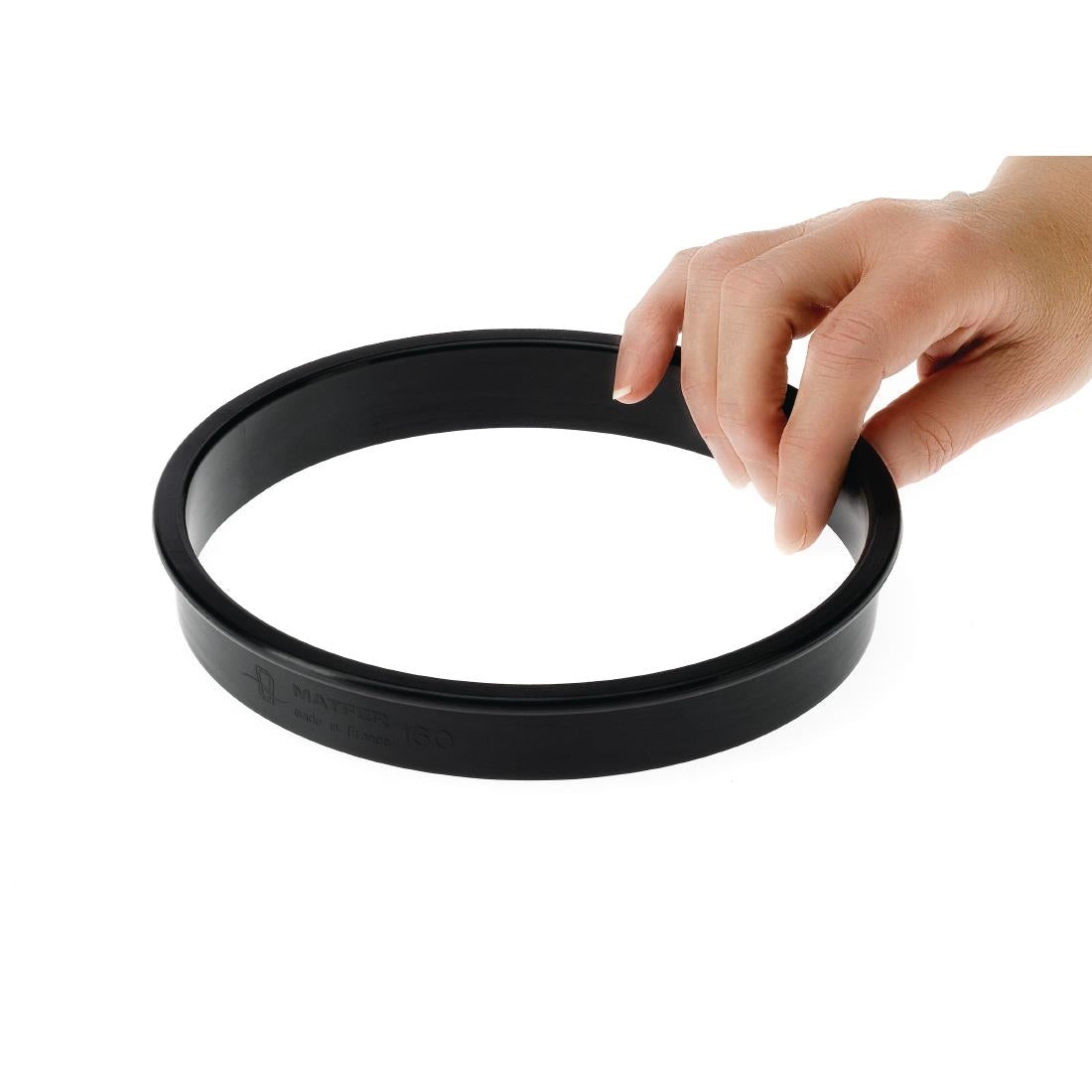 Matfer Bourgeat Exoglass Tart Ring 160mm - FA989 Matfer Bourgeat