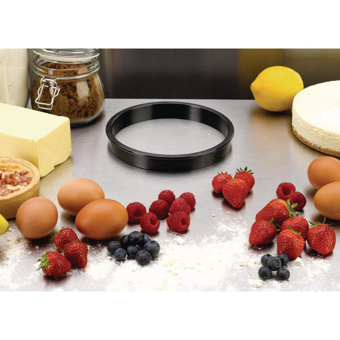 Matfer Bourgeat Exoglass Tart Ring 160mm - FA989 Matfer Bourgeat