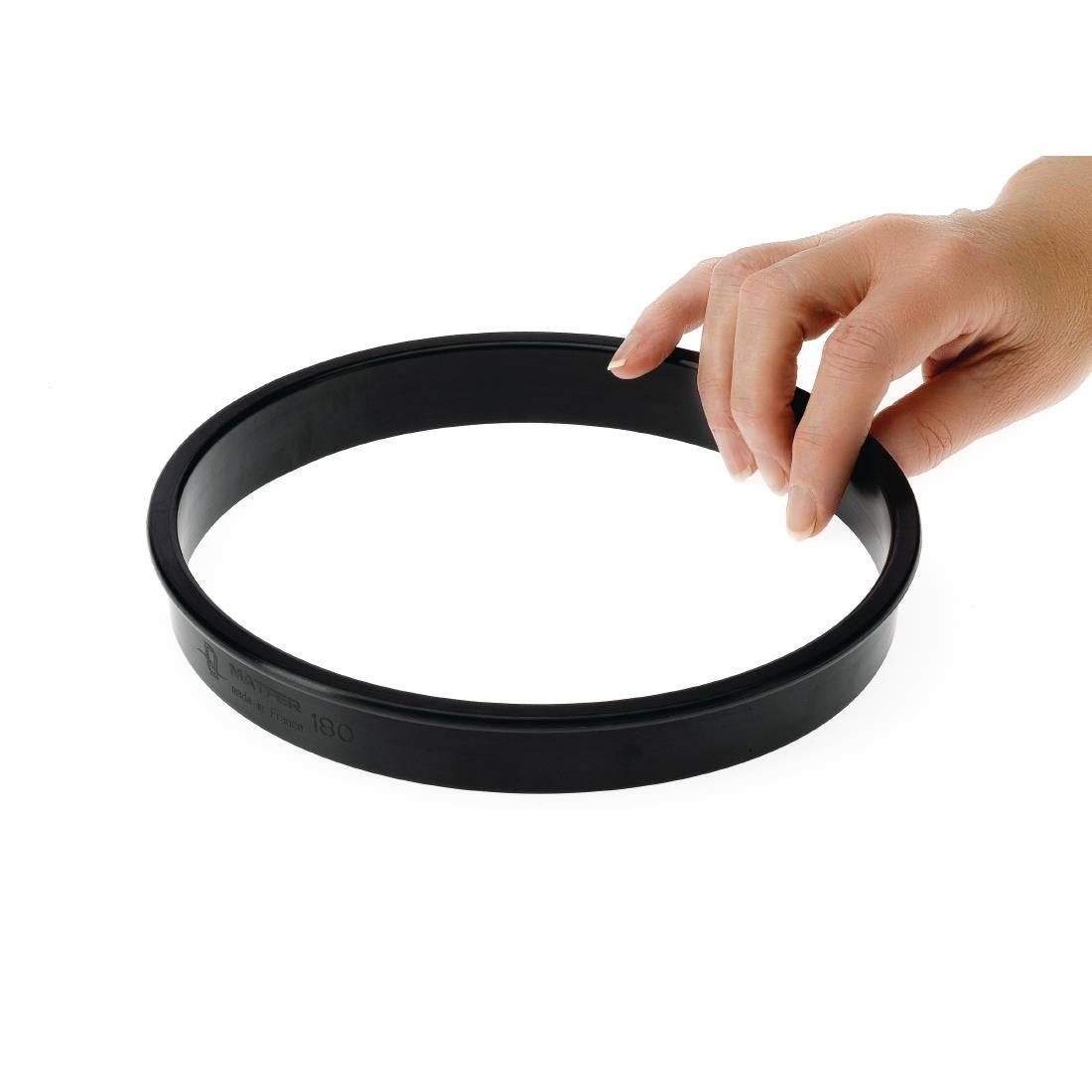 Matfer Bourgeat Exoglass Tart Ring 180mm - FA990 Matfer Bourgeat
