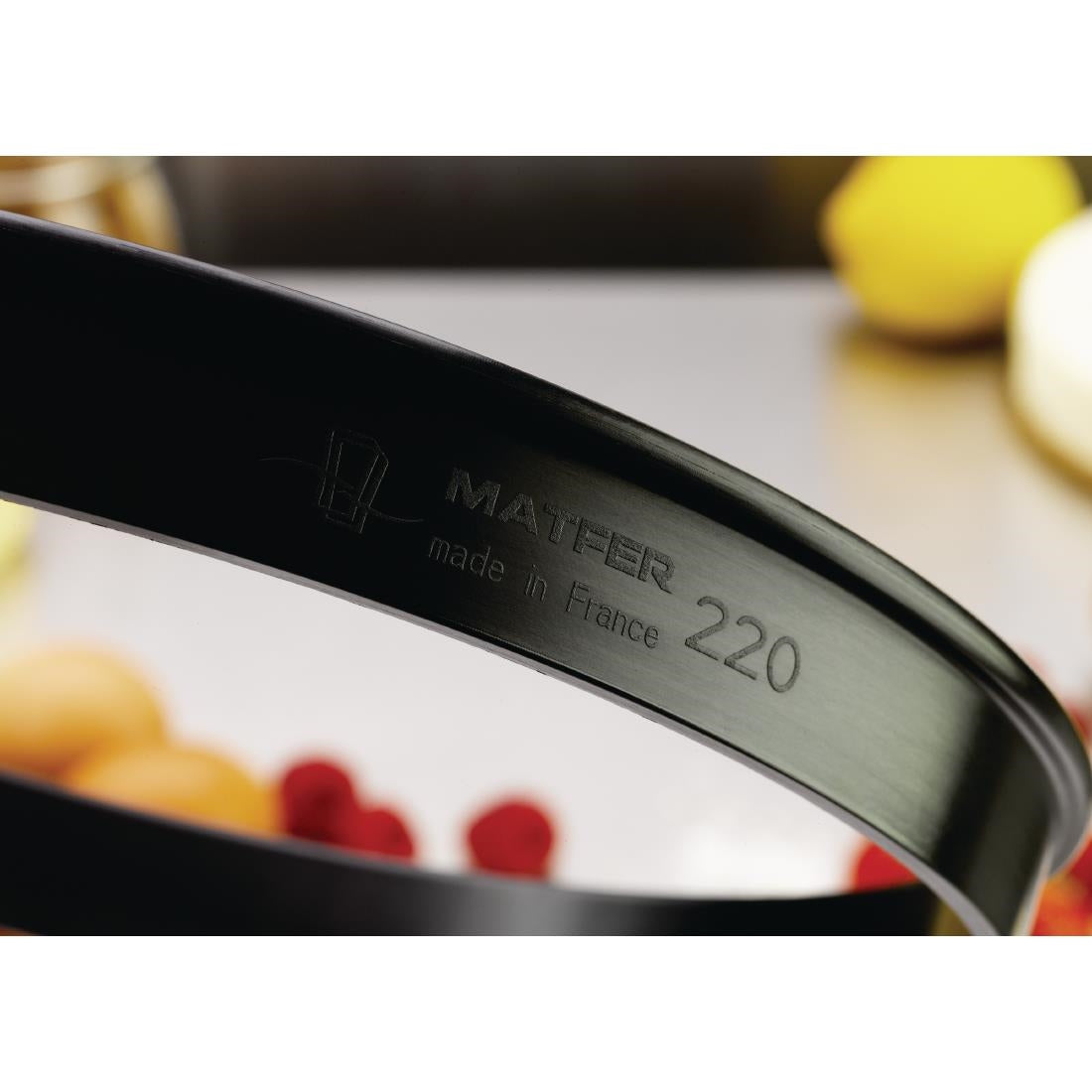 Matfer Bourgeat Exoglass Tart Ring 220mm - FA992 Matfer Bourgeat