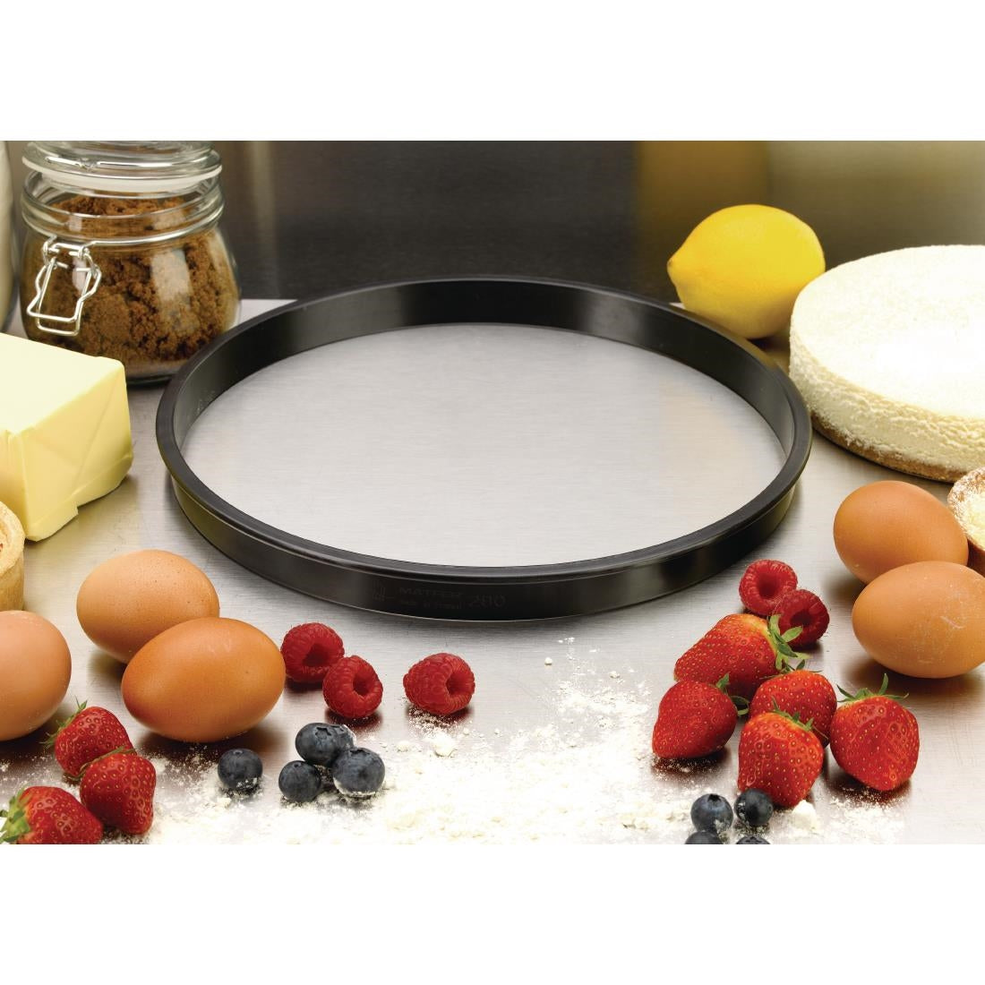 Matfer Bourgeat Exoglass Tart Ring 280mm - FA995 Matfer Bourgeat