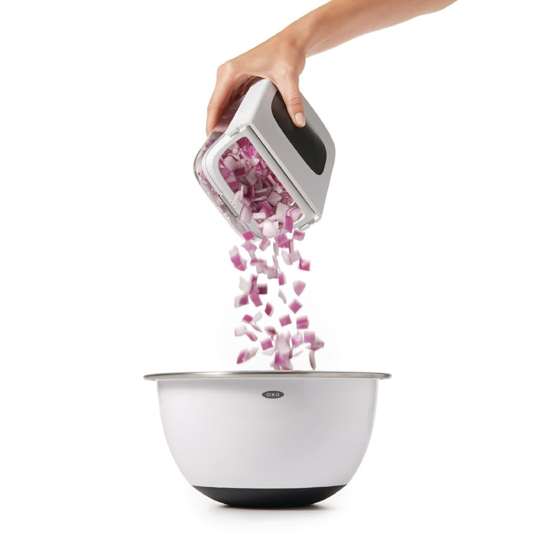 Oxo Vegetable Chopper with Easy Pour Opening - FB065 OXO