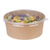 Fiesta Compostable Round Kraft Salad Bowls 750ml / 26oz (Pack of 300) - FB197  Fiesta
