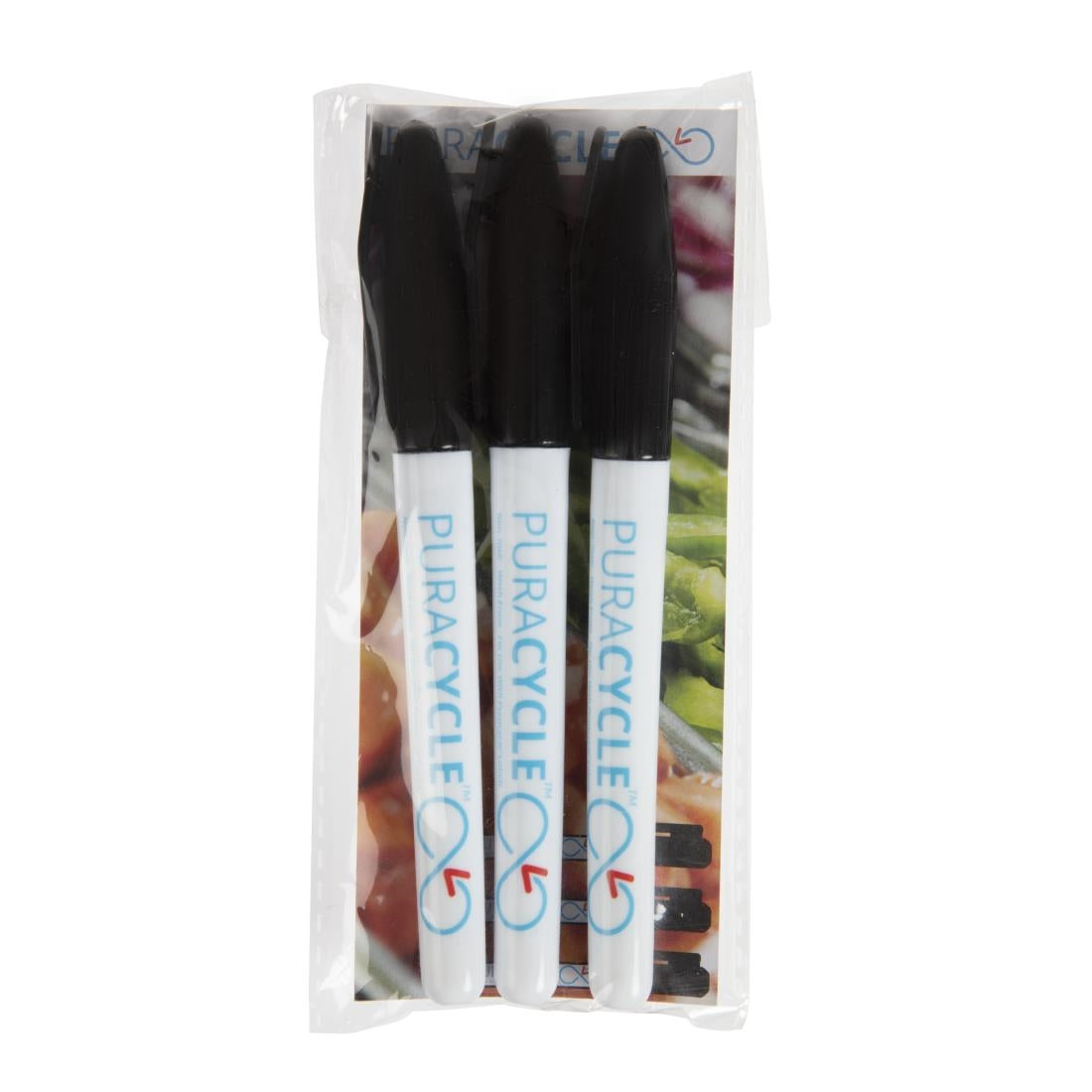 Puracycle Non-Toxic Marker Pens Black 3 Pack - FB284 PuraCycle