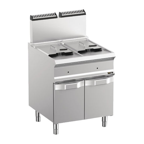 Hobart Ecomax Twin Tank Gas Fryer HEFRG77A - FB454 Freestanding Electric Fryers Hobart Ecomax