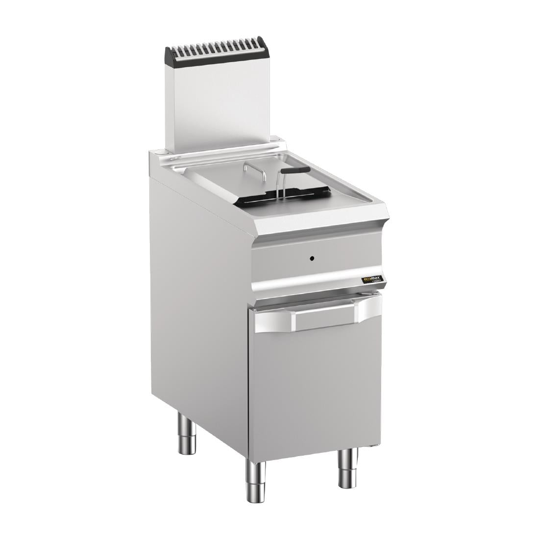 Hobart Ecomax Single Tank Gas Fryer HEFRG74A - FB455 Freestanding Electric Fryers Hobart Ecomax
