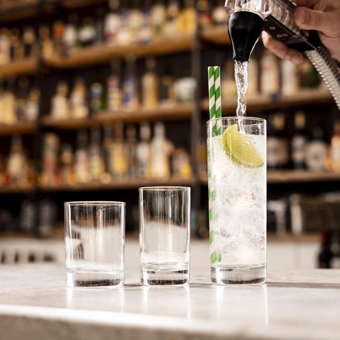 Olympia Hi Ball Glasses 360ml (Pack of 12) - FB483 Arcoroc Hi Balls and Tumblers Olympia