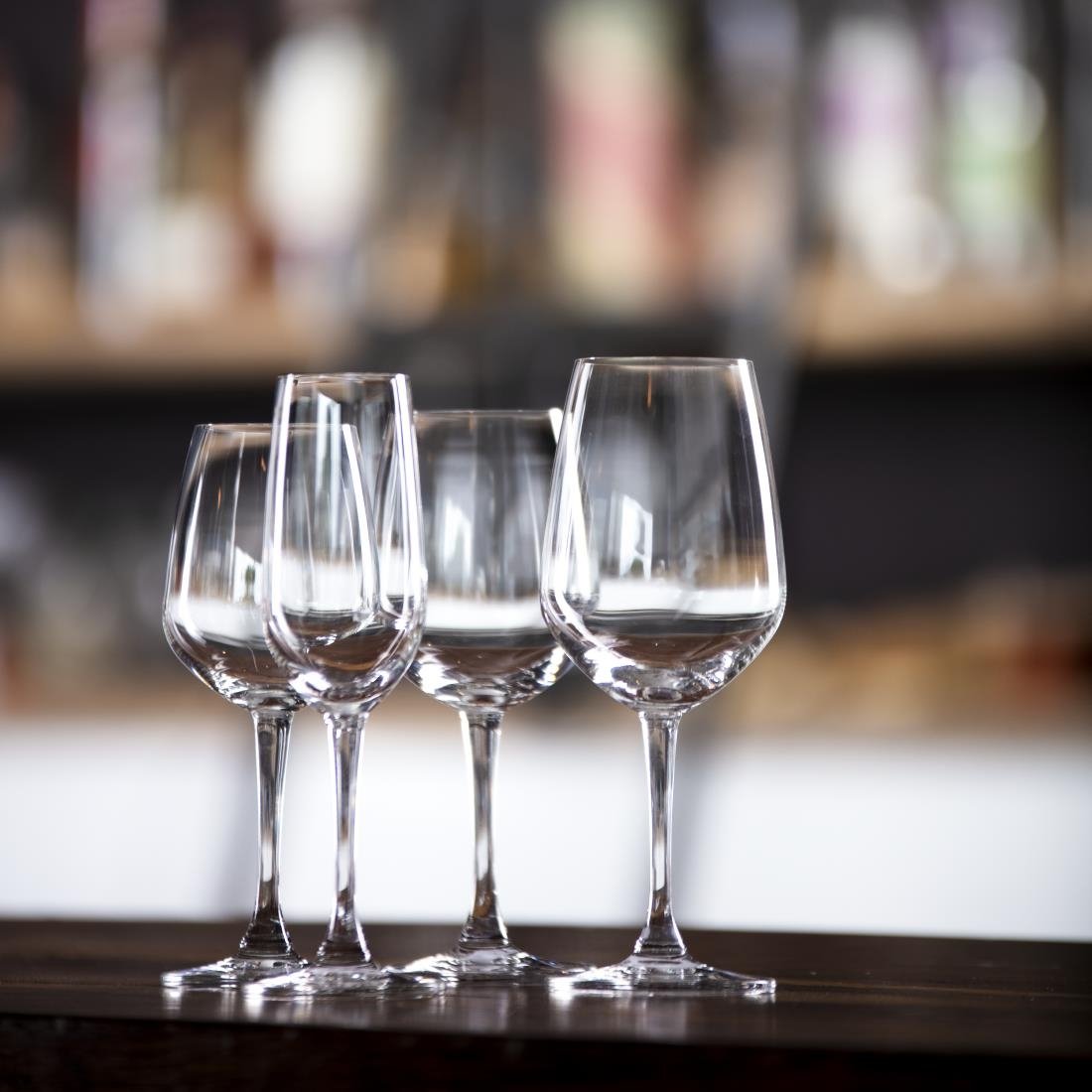 Olympia Mendoza Wine Glasses 370ml (Pack of 6) - FB485 Wine Glasses Olympia