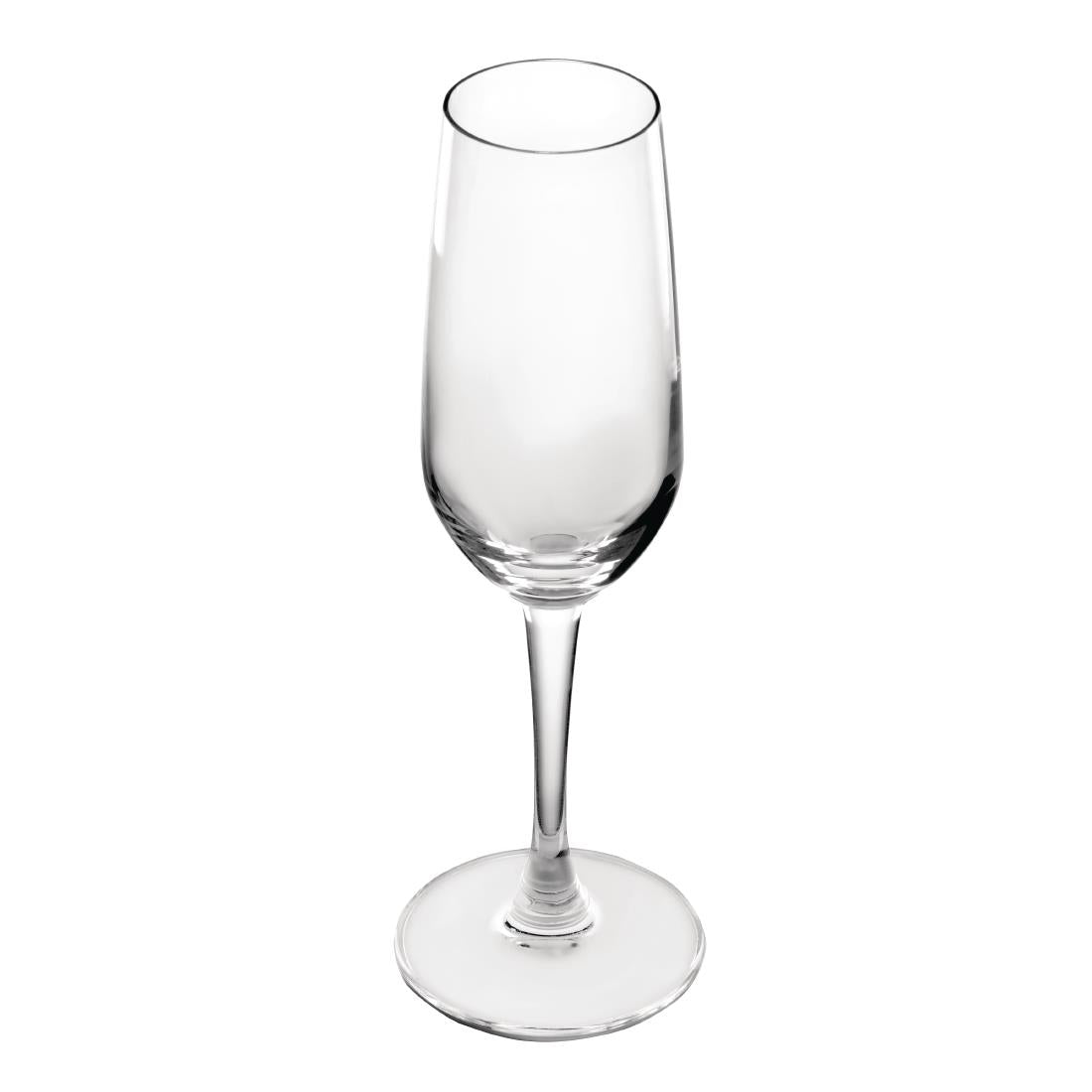 Olympia Mendoza Flute Glasses 185ml (Pack of 6) - FB484 Champagne Glasses Olympia