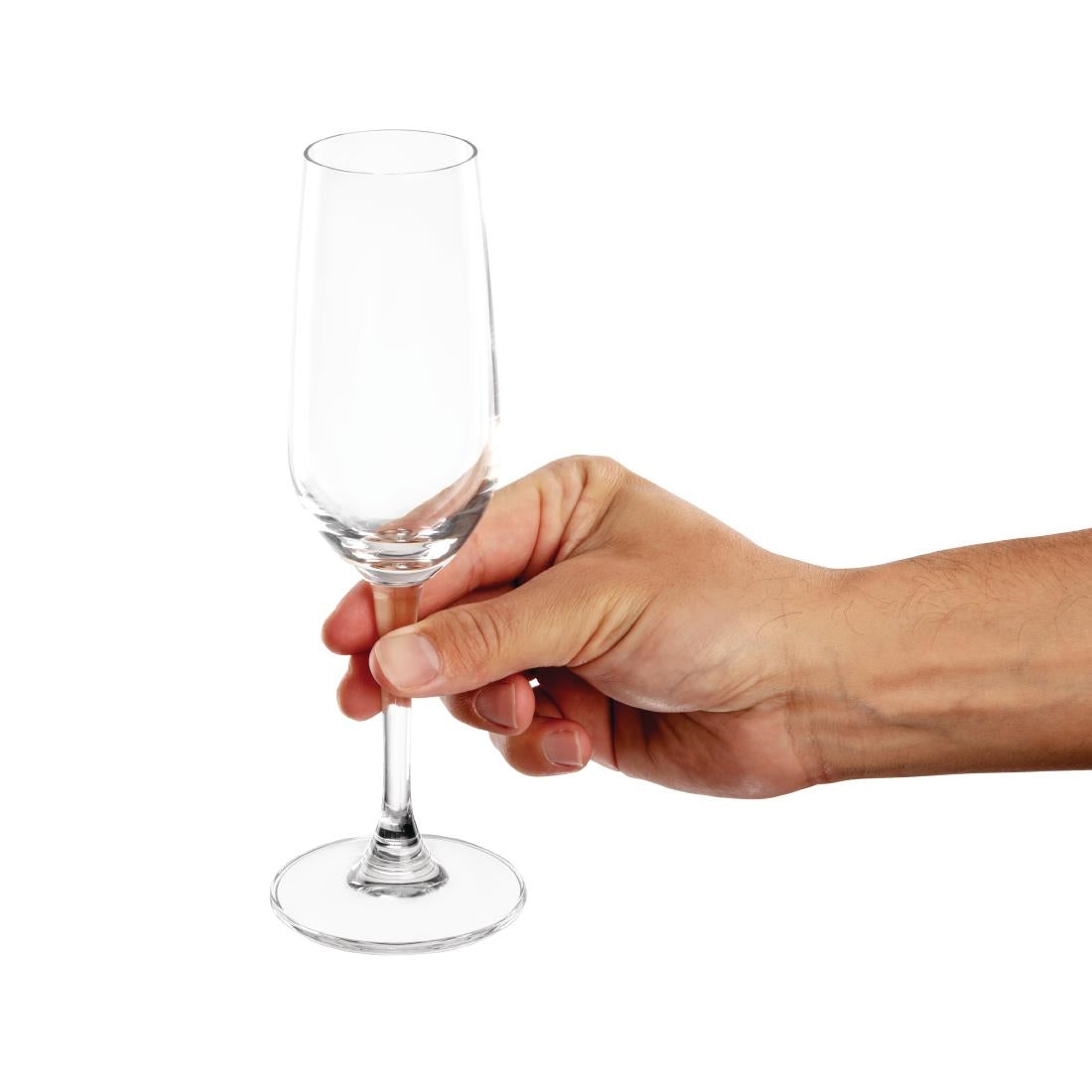 Olympia Mendoza Flute Glasses 185ml (Pack of 6) - FB484 Champagne Glasses Olympia
