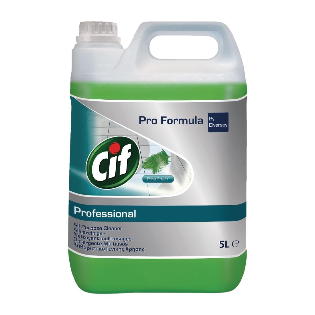 Cif Pro Formula Pine Fresh All-Purpose Cleaner Concentrate 5Ltr - CX864 Pro-Formula