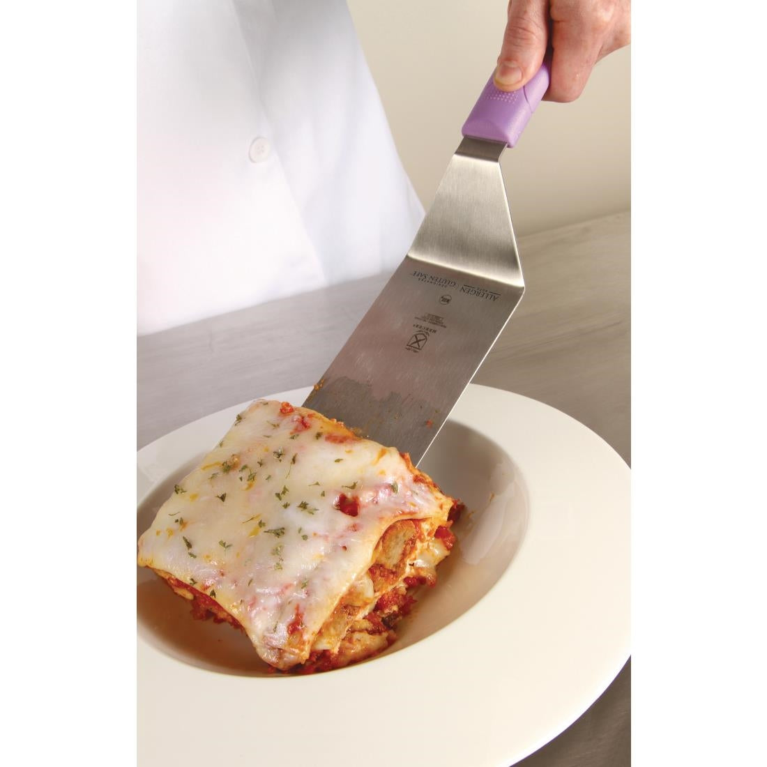 Mercer Millennia Culinary Allergen Safety Spatula 8" - FB510 Mercer Culinary