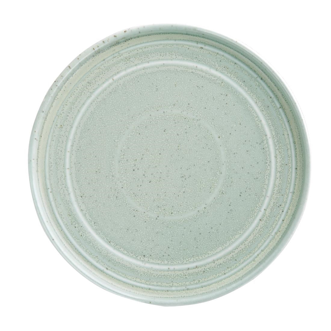 Olympia Cavolo Flat Round Plates Spring Green 220mm (Pack of 6) - FB563 Plates Olympia