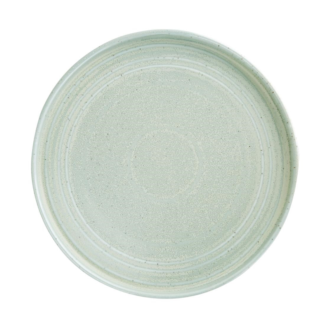 Olympia Cavolo Flat Round Plates Spring Green 270mm (Pack of 4) - FB564 Plates Olympia