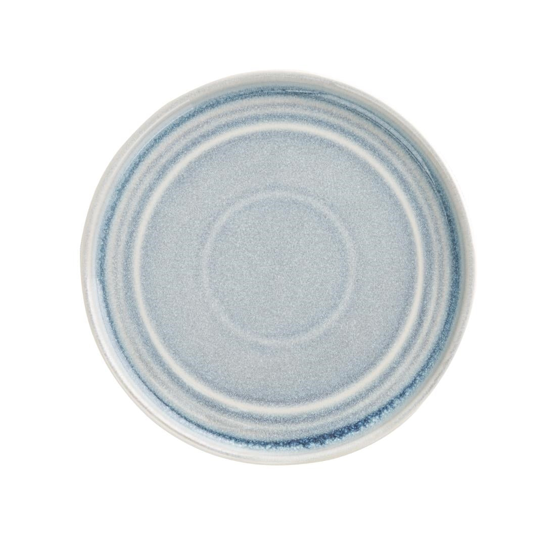 Olympia Cavolo Flat Round Plates Ice Blue 180mm (Pack of 6) - FB567 Plates Olympia