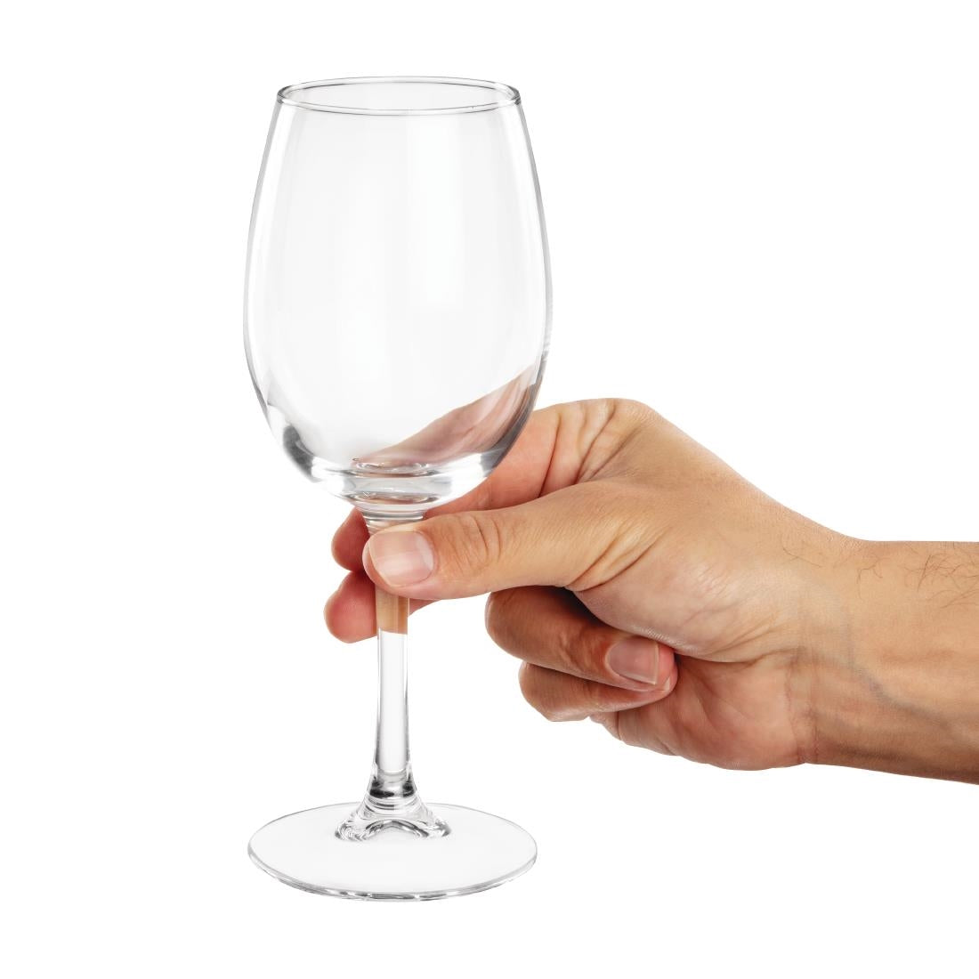 Olympia Rosario Wine Glasses 350ml (Pack of 6) - FB574 Wine Glasses Olympia