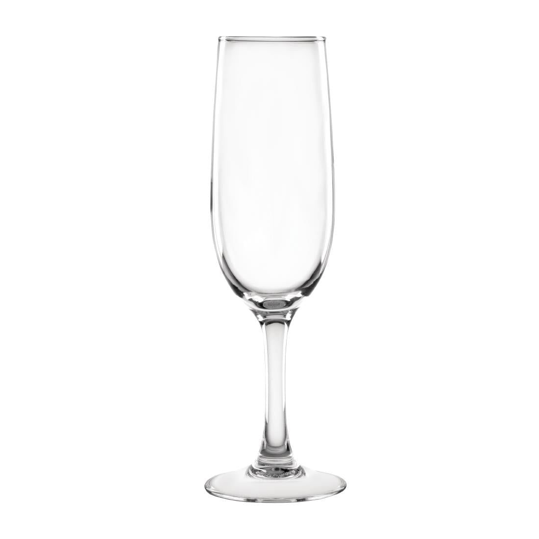 Olympia Rosario Flute 170ml (Pack of 6) - FB576 Champagne Glasses Olympia