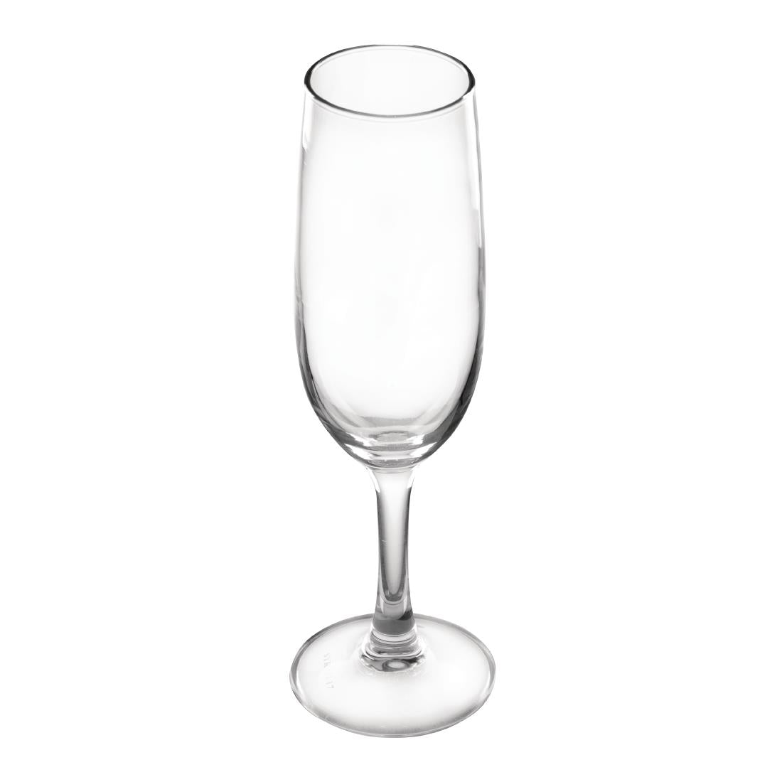 Olympia Rosario Flute 170ml (Pack of 6) - FB576 Champagne Glasses Olympia
