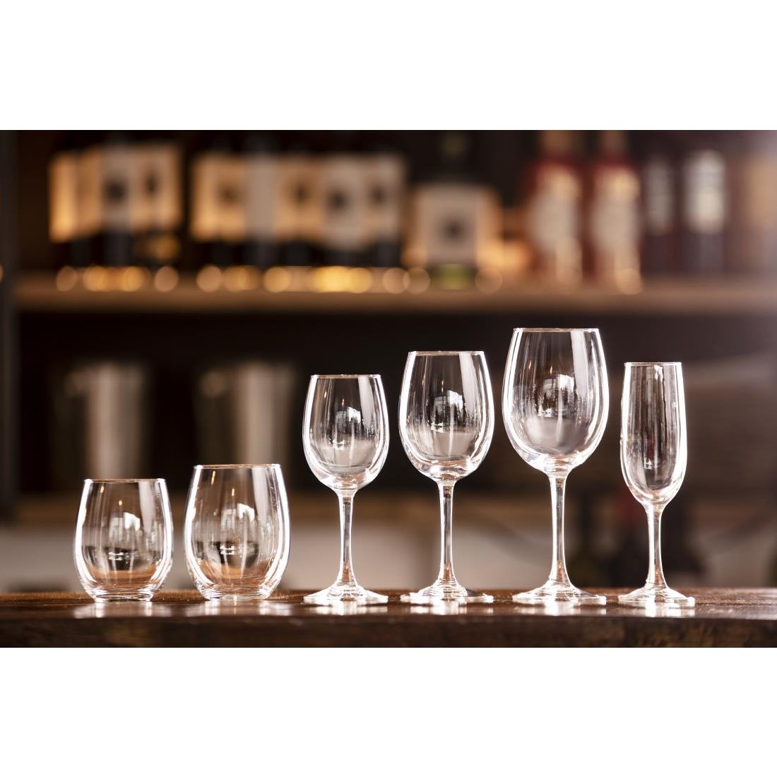 Olympia Rosario Flute 170ml (Pack of 6) - FB576 Champagne Glasses Olympia