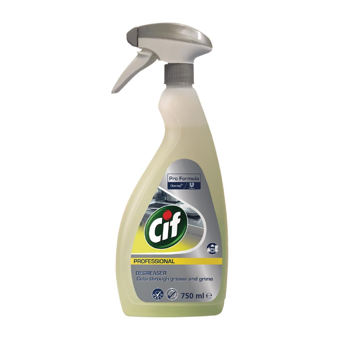 Cif Pro Formula Power Kitchen Degreaser Ready To Use 750ml - CX856 Pro-Formula